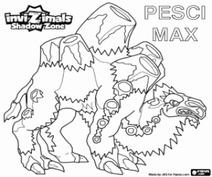 Pesci Max, Invizimals Shadow Zone boyama