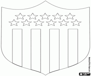 Peñarol de Montevideo logosu boyama