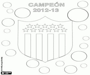 Peñarol, şampiyon 2012-2013 boyama