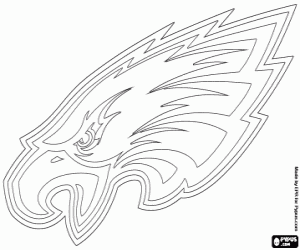 Philadelphia Eagles logosu boyama