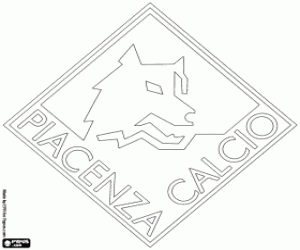 Piacenza Calcio logosu boyama