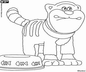 Pidsley, çiftlik kedi boyama