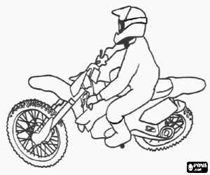 Pilot ile kiralama Motocross, MX veya MotoX boyama