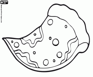 Pizza, Italyan gıda boyama