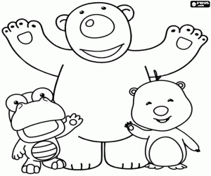 Poby, Crong ve Loopy boyama