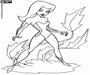 Poison Ivy, Batman düşmanı boyama