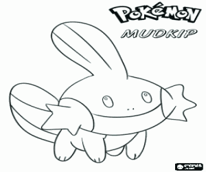 Pokemon Mudkip boyama