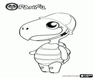 Pokopet, bir Panfu kaplumbağa boyama