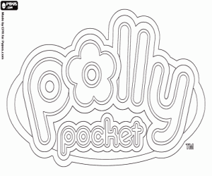 Polly Pocket Logo boyama