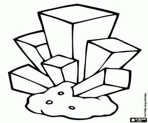 Prizmatik kristalizasyon maden boyama