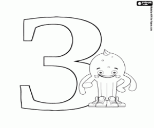 Pypus ile rusça harf З boyama