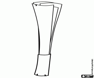 Pırasa, ekili bir bitki boyama