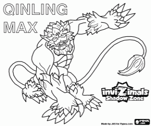 Qinling Max, Invizimals Shadow Zone boyama