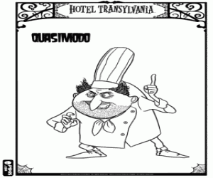 Quasimodo Hotel Transylvania dan boyama