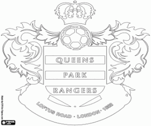 Queens Park Rangers logosu boyama