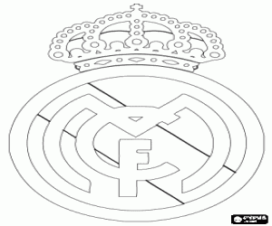 Real Madrid CF Amblemi boyama