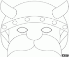 Maske Viking
