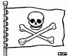 Kurukafa resmi olan korsan bayrağı, Jolly Roger