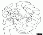 Brock, a doğurmak ve Onix rock pokemon eğitmeni uzman