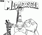 Alex, Marty, Melman ve Gloria, Madagaskar ve macera hayvan kahramanları