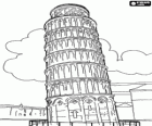 Pisa Kulesi, Leaning Tower of Pisa, İtalya katedralin çan kule