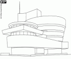 Guggenheim Müzesi, modern sanat, mimar Frank Lloyd Wright tarafından New York ta tasarlanmış adanmış
