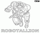 Robotallion bir robot Bakugan olduğunu