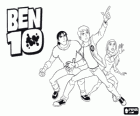 Ben, Gwen ve Kevin, Ben 10 Alien Force insan kahramanları