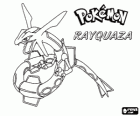 Rayquaza ozon tabakası bulutlara yüksek yaşayan ve büyük bir ejderha gibi yılan
