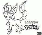 Leafeon fotosentez yapar ve bir Eevee evrimler biridir bir bitki gibidir