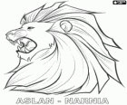 Büyülü aslan Aslan The Chronicles of Narnia ve macera merkezi karakter