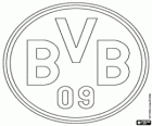 Amblem BVB 09, Borussia Dortmund, Ballspielverein Borussia 09 e.V. Dortmund, Alman futbol kulübü
