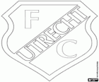 FC Utrecht amblemi, Football Club Utrecht, Hollanda futbol kulübü