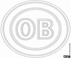 Logo Odense BK, Odense Boldklub veya OB, Danimarka futbol kulübü