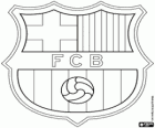 FC Barcelona, İspanyol futbol kulübü Logo. Barça