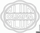 Amblem Paraguaylı bir futbol kulübü, Club Olimpia Asuncion