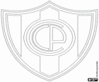 Kulübün Cerro Porteno Logo, Asuncion Paraguay futbol takımı