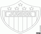 Atletico Junior, Barranquilla kentinde Kolombiyalı futbol kulübü olarak bilinen CP Deportiva Junior, Badge of