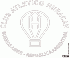 CA Huracán, Buenos Aires, Arjantin kentinde spor kurum ve futbol takımının Logo