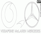 Vodafone McLaren Mercedes Logo