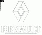 Eski Logo Renault. Fransız otomobil markası