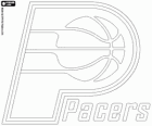 Indiana Pacers NBA takımının Logo. Merkez Grubu, Doğu Konferansı