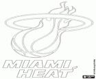 Logo Miami Heat, NBA takımı. Güneydoğu Grubu, Doğu Konferansı