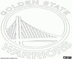 Golden State Warriors, NBA takımının Logo. Pasifik Grubu, Batı Konferansı