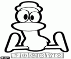 katta oturan Pato, Pocoyo arkadaşı,