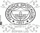 Fenerbahçe SK, Türk futbol ligi, Süper Lig 2010-2011 şampiyonu