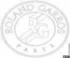 Fransa Açık, Roland Garros logosu. Dört Grand Slam tenis turnuvalarının ikinci