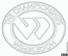 Wimbledon Logo, dünyanın en eski tenis turnuvası. Yılın üçüncü Grand Slam