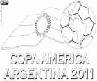 Copa América Arjantin 2011 Logo
