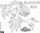 Glaucus Max. Invizimals Shadow Zone. Çin'in güneyinde denizlerin derin yaşayan hemen hemen körü körüne obur yaratıklar